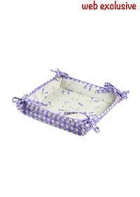 Portapane quadrato Lavanda