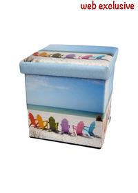 Pouf contenitore Mare