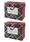 Buste regalo tartan 2 pezzi Blu/rosso
